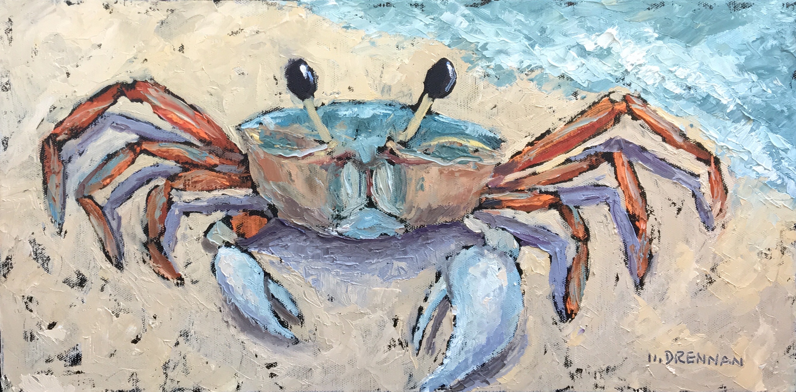 Friendly Sand Crab