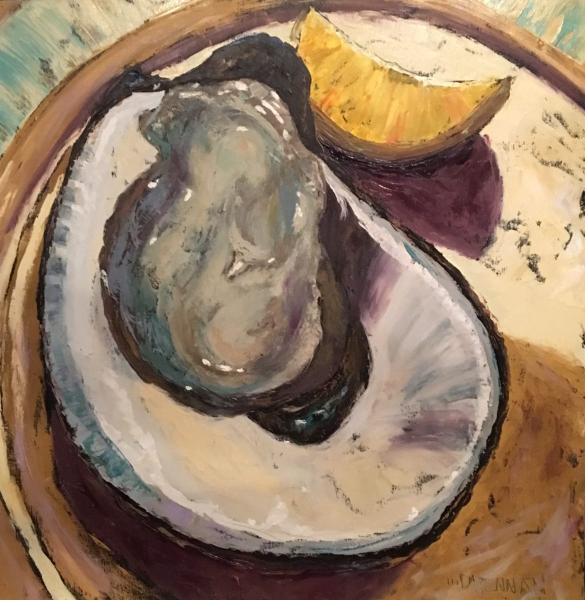 Oyster on the Halfshell - Oil, in Food /Drinks, New Orleans