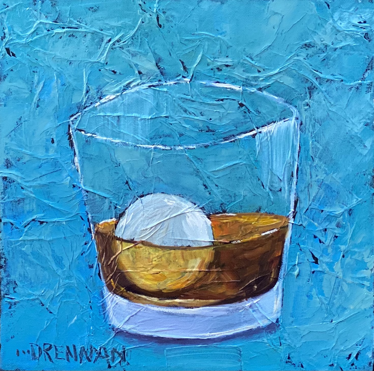 Bourbon on Blue