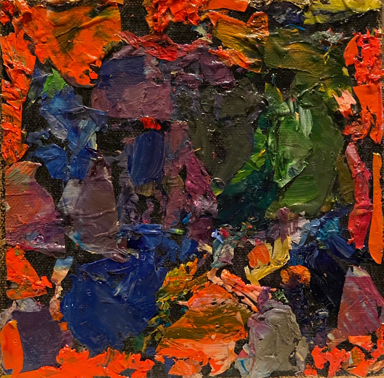 Framed In flames